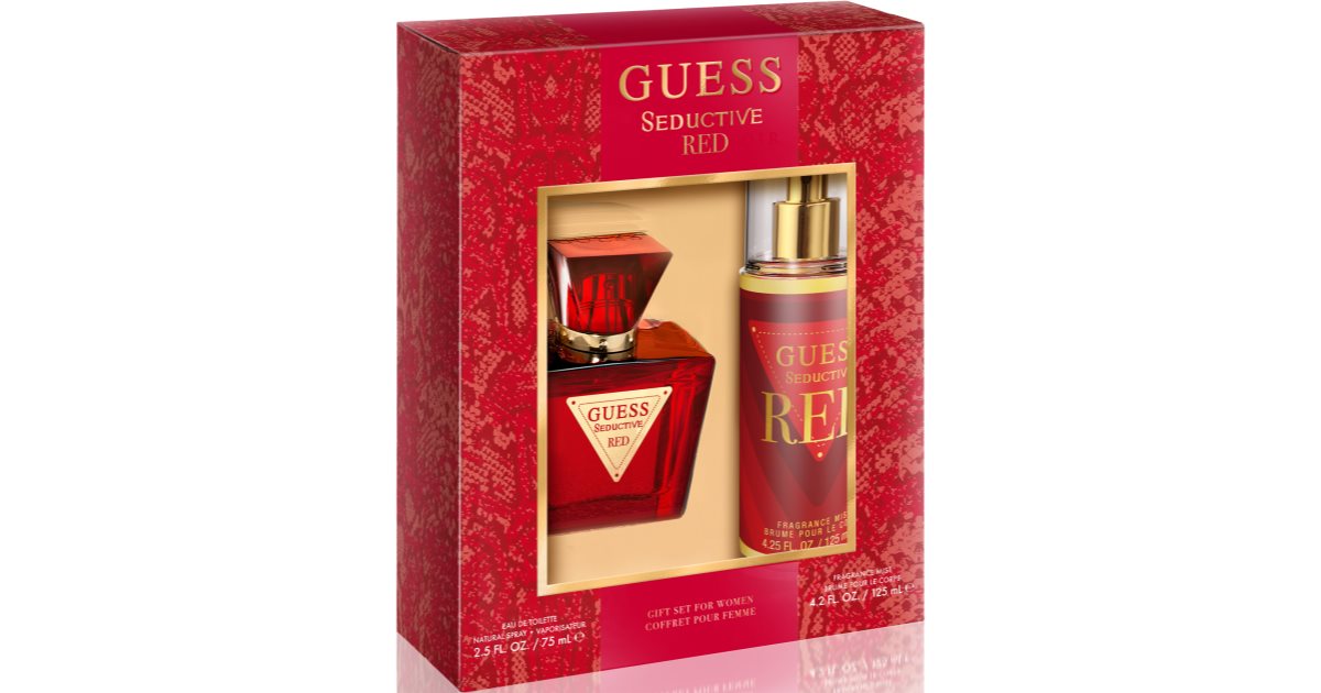 Guess Seductive Red Geschenkset Xxi F R Damen Notino