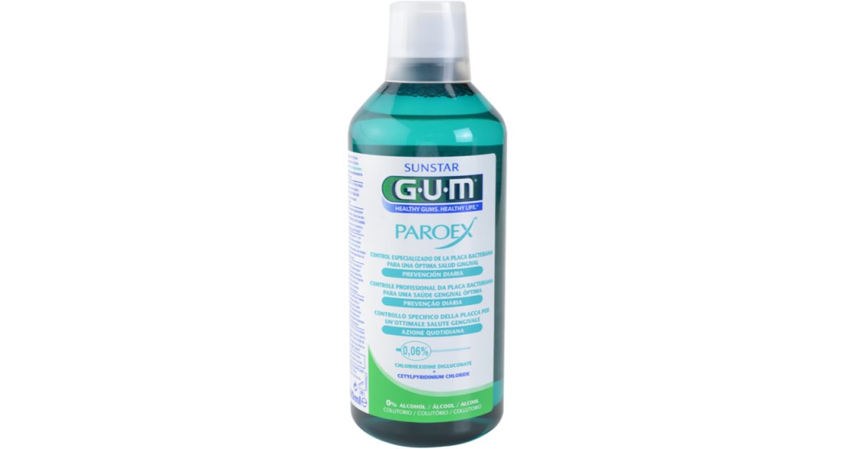 G U M Paroex Mouthwash To Treat Periodontitis Notino Ie