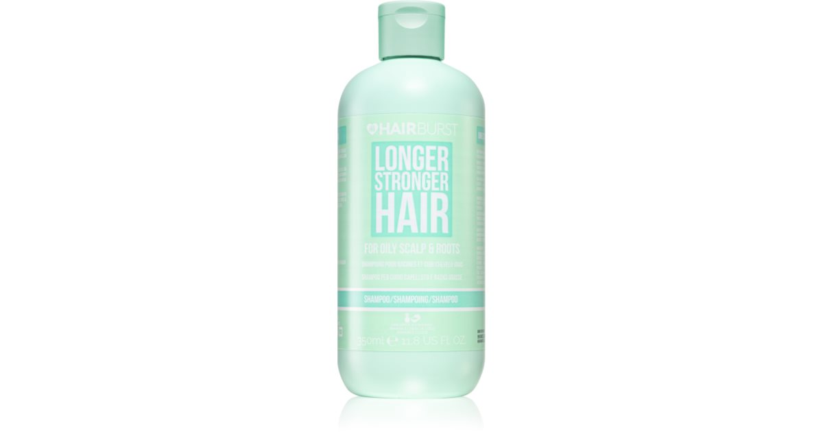 Hairburst Longer Stronger Hair Oily Scalp Roots Shampoing Purifiant