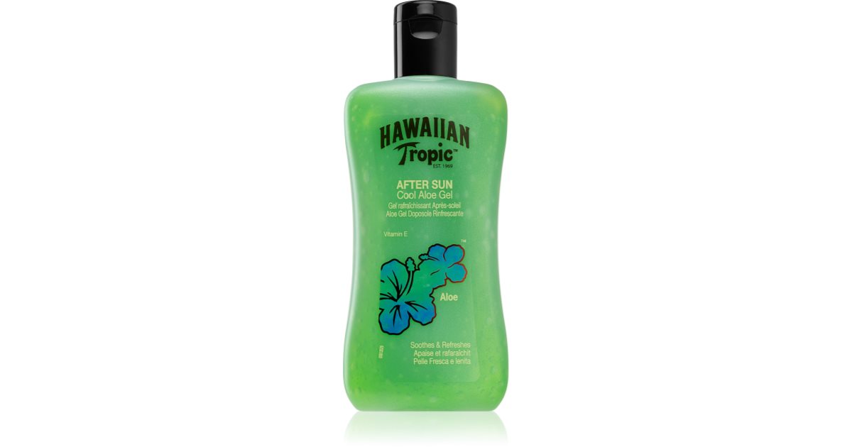 Hawaiian Tropic After Sun Aloe Vera gel para después del sol con efecto