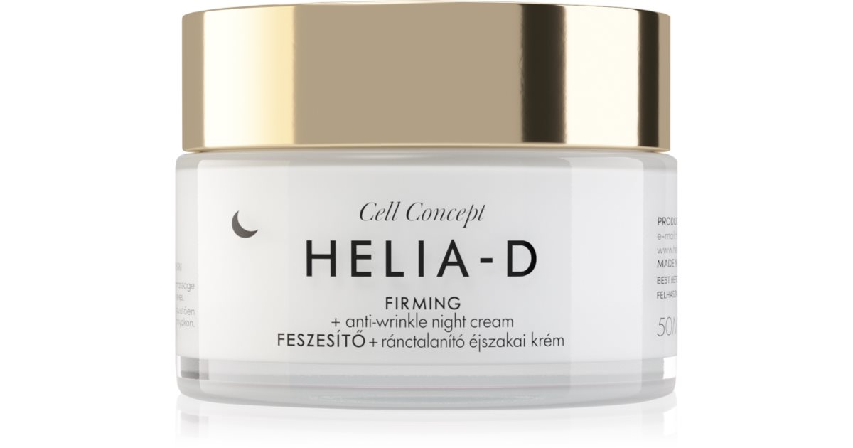 Helia D Cell Concept crème de nuit raffermissante anti rides 45