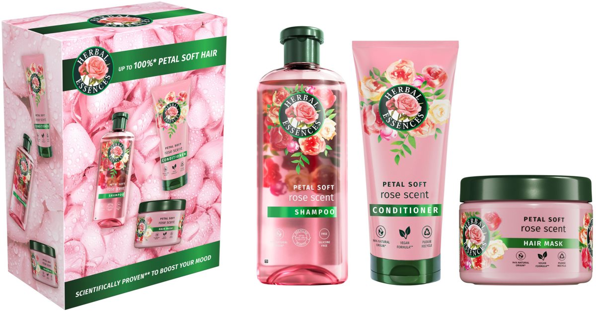 Herbal Essences Rose Scent Petal Soft Coffret Para Mulheres Notino Pt