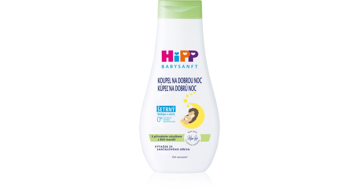 Hipp Babysanft Sensitive Produtos Para O Banho Notino Pt