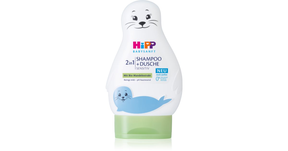 Hipp Babysanft Sensitive Babyshampoo F R K Rper Und Haar Notino At