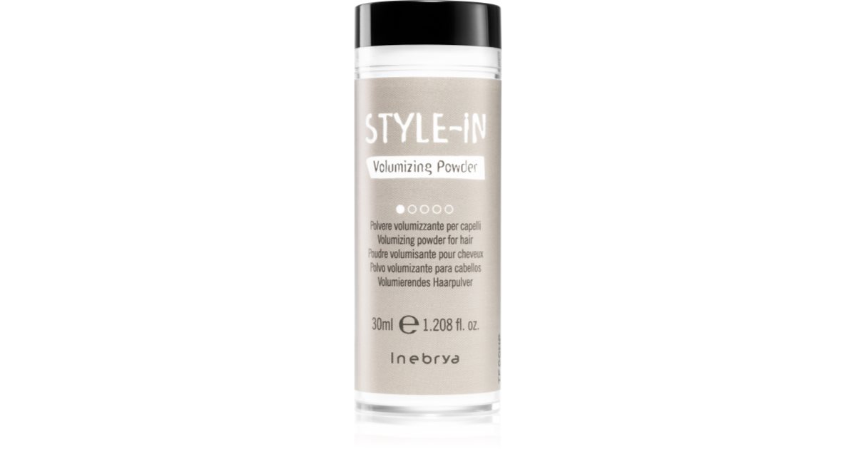 Inebrya Style In Volumizing Powder Puder F R Mehr Haarvolumen Notino At