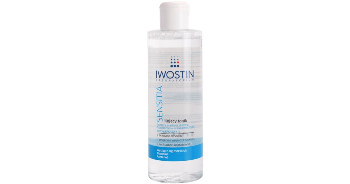 Iwostin Sensitia Lotion Tonique Nettoyante Apaisante Pour Peaux