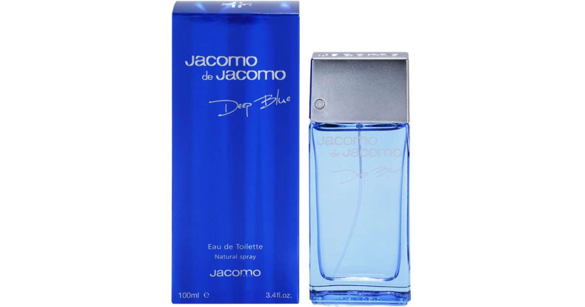 Jacomo Jacomo De Jacomo Deep Blue Toaletn Voda Pro Mu E Notino Cz