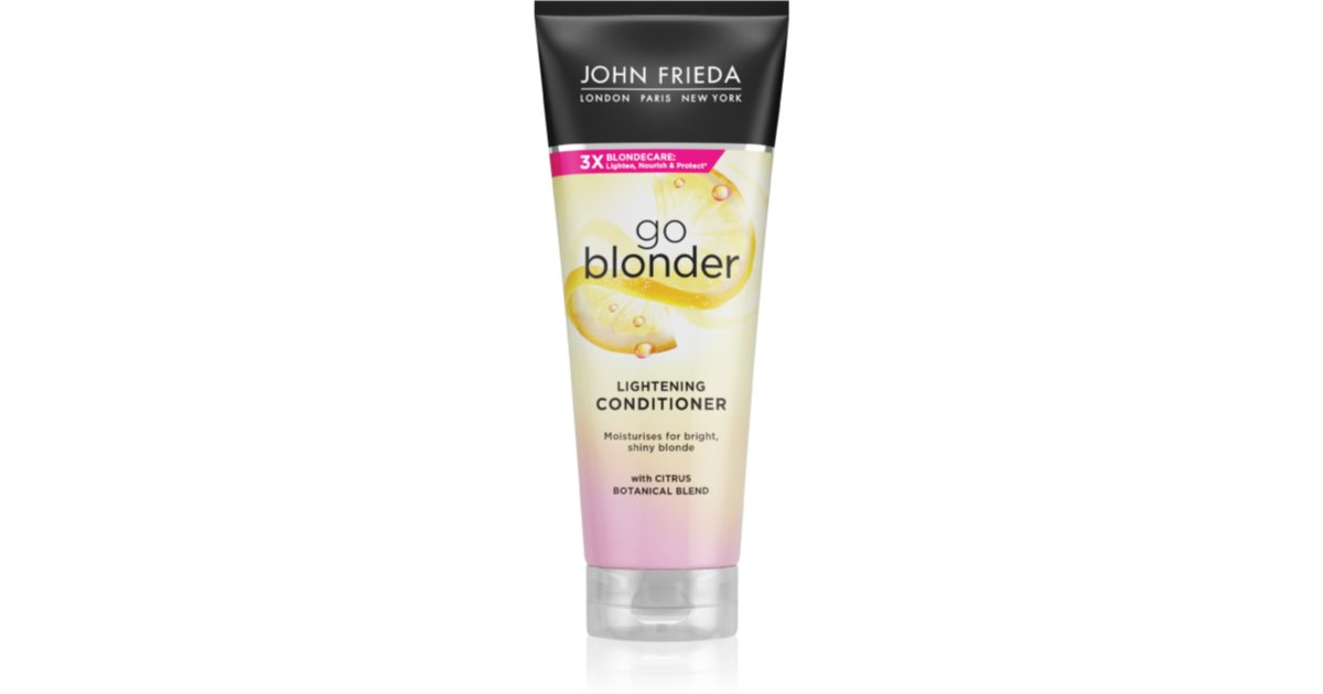 John Frieda Sheer Blonde Go Blonder Acondicionador Aclarante Para