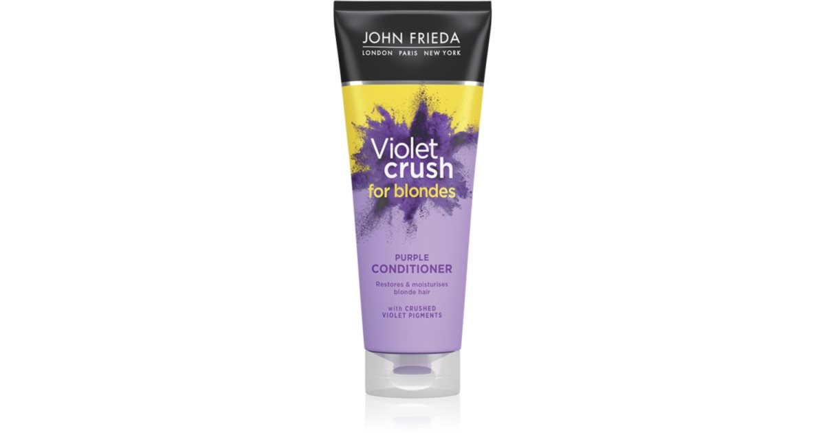 John Frieda Sheer Blonde Violet Crush soin démêlant correcteur couleur