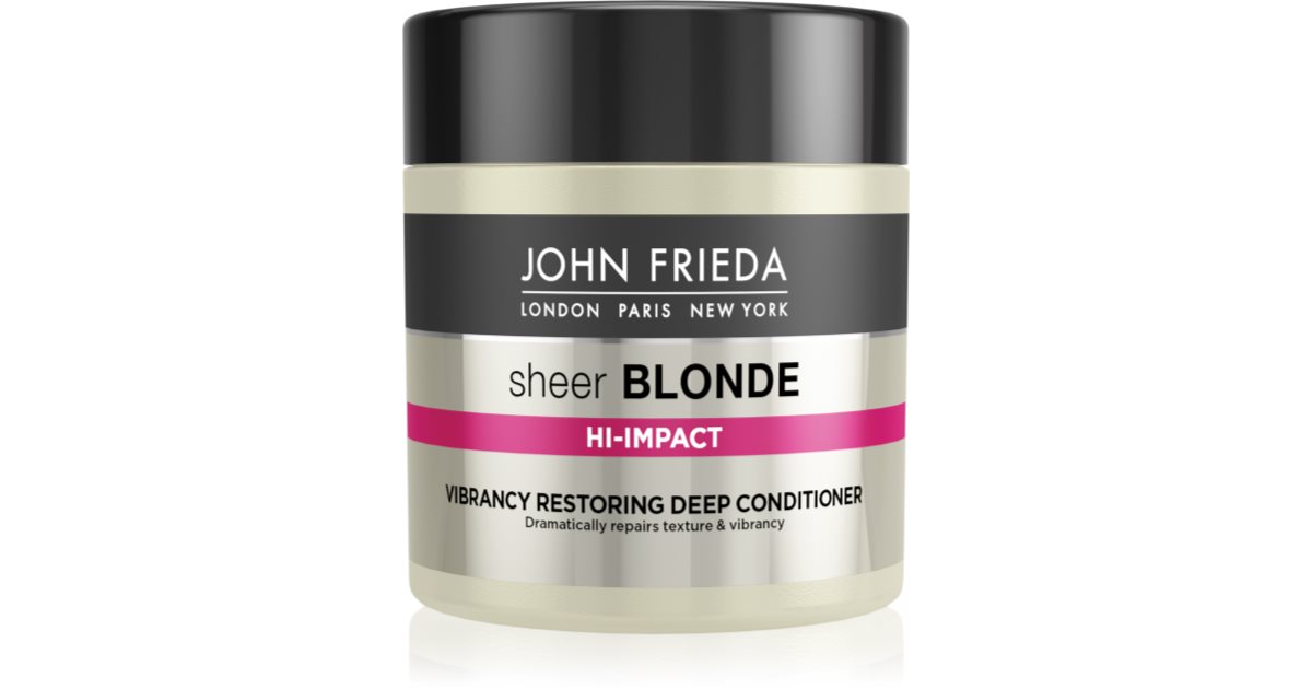 John Frieda Sheer Blonde Flawless Recovery Livrare Rapida Notino Ro