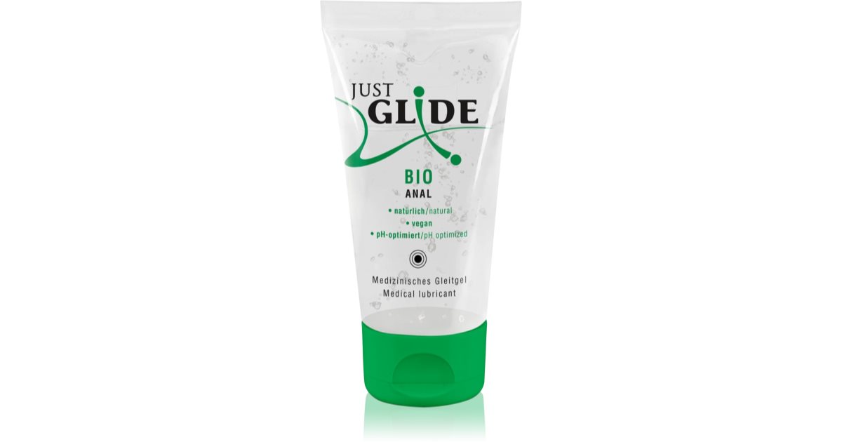 Just Glide BIO Anal Gel Lubrifiant Anal Notino Fr