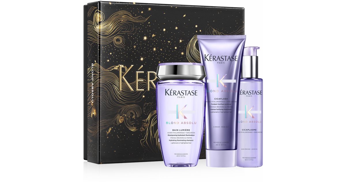 K Rastase Blond Absolu Geschenkverpackung F R Blonde Haare Notino At