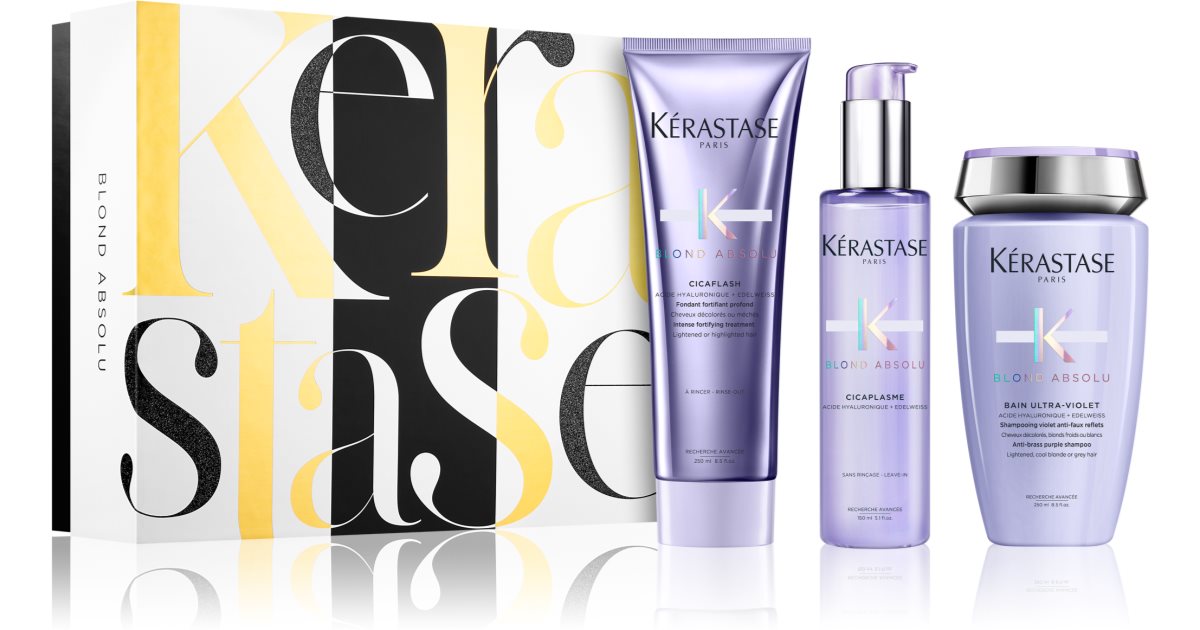 Kérastase Blond Absolu Geschenkset I für blonde und graue Haare