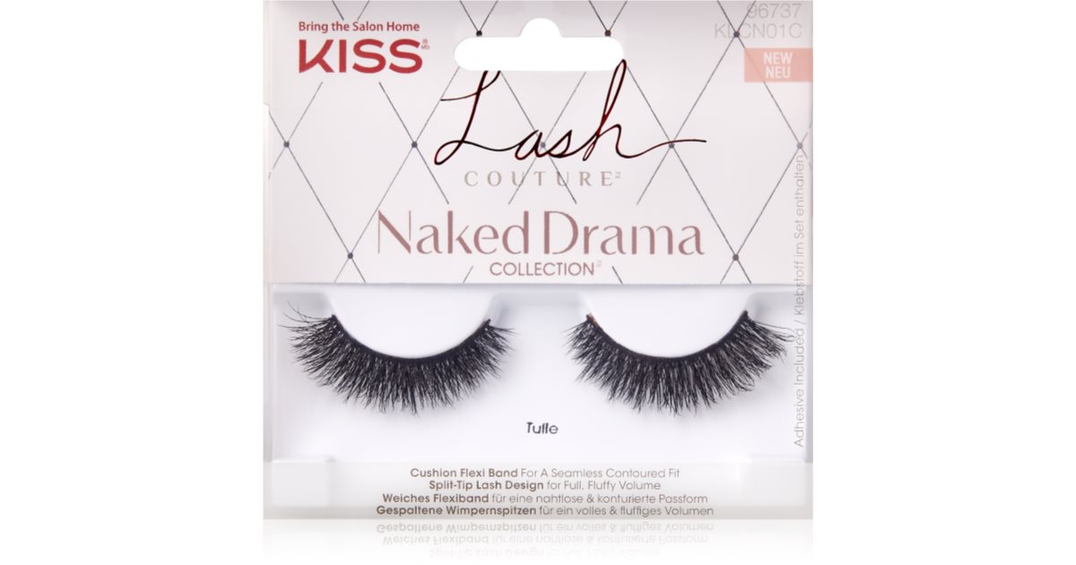 KISS Lash Couture Naked Drama False Eyelashes Notino Co Uk