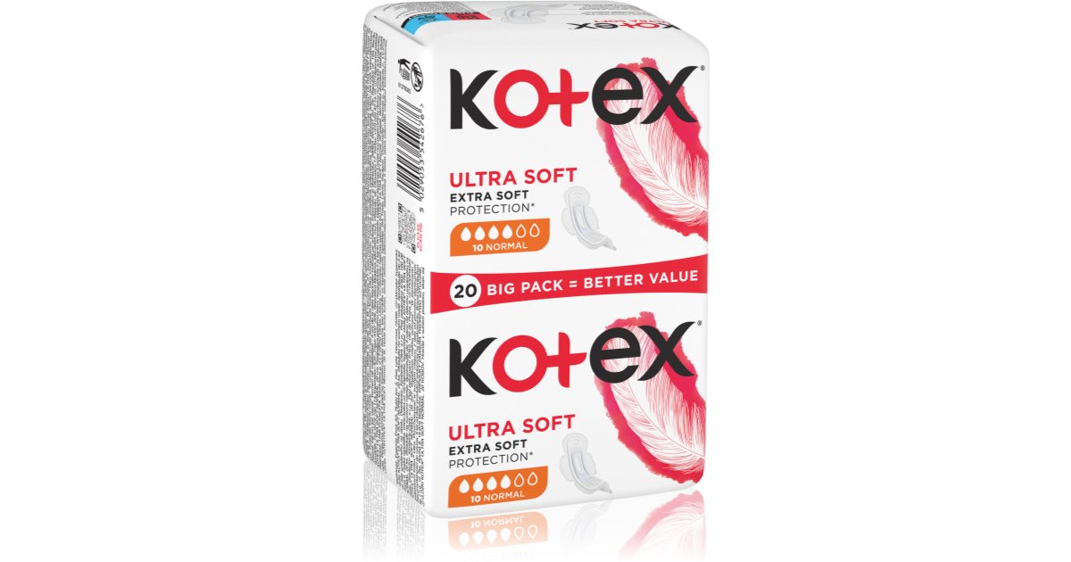 Kotex Ultra Soft Normal Compresas Notino Es