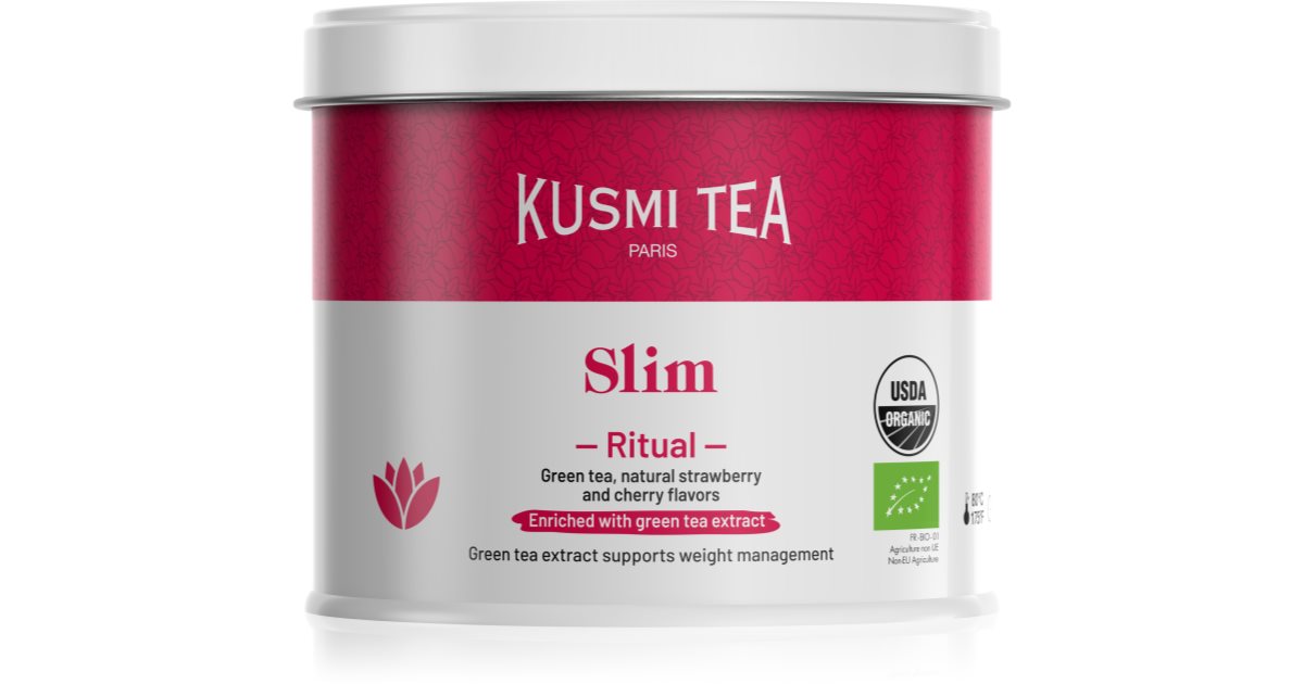 Kusmi Tea Slim Ritual sypaný čaj v BIO kvalite notino sk