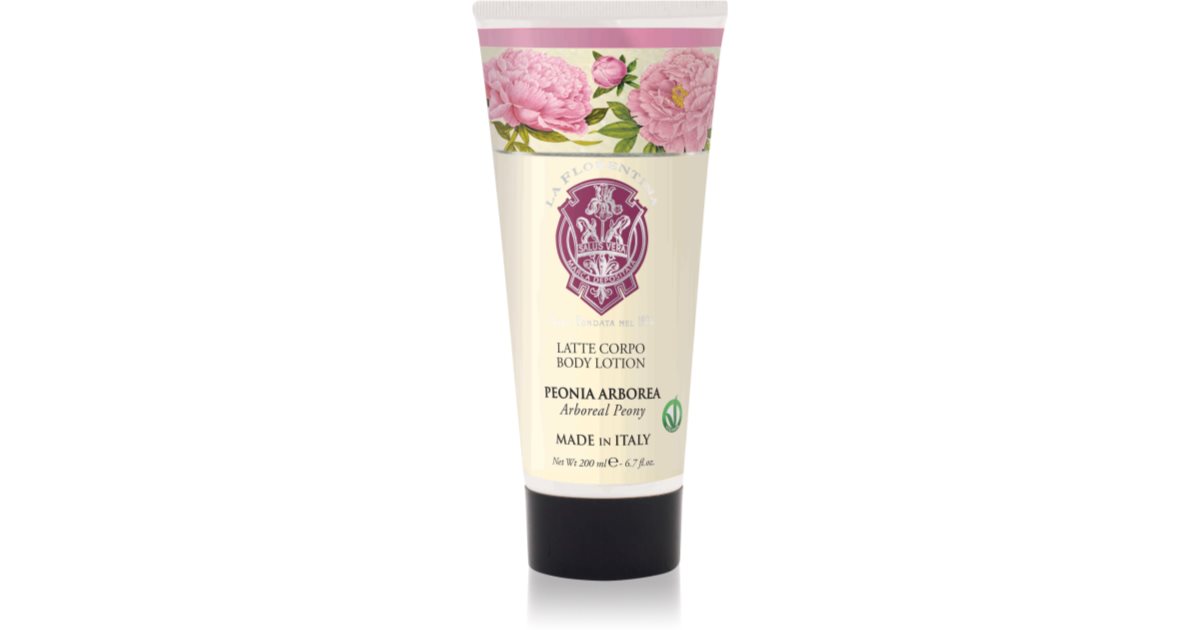 La Florentina Arboreal Peony Body Lotion Kosteuttava Vartalomaito Pioni