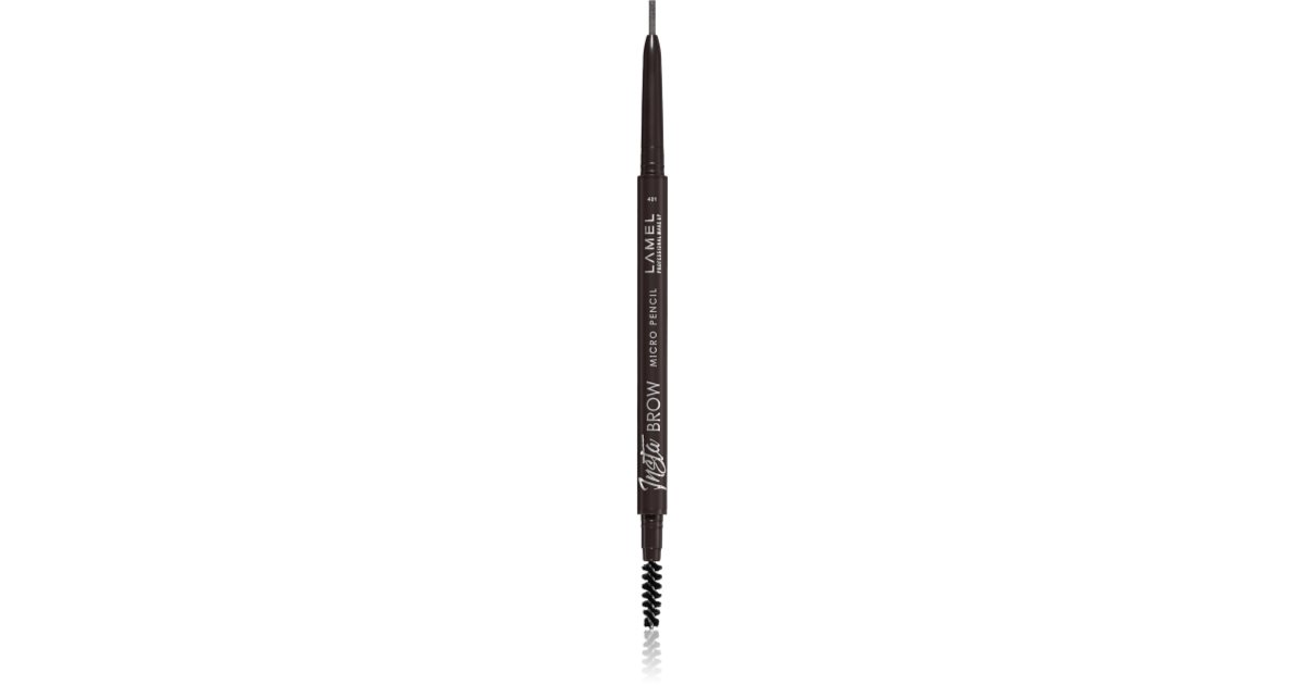 Lamel Insta Brow Crayon Pour Sourcils Avec Brosse Notino Fr