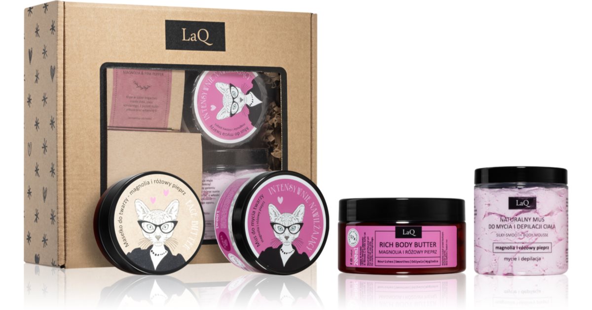 Laq Kitten Magnolia Coffret Cadeau Visage Et Corps Notino Be