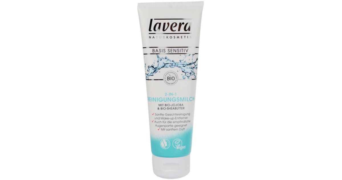 Lavera Basis Sensitiv Lait Nettoyant Visage Notino Fr