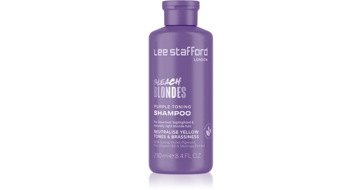 Lee Stafford Bleach Blondes Toning Shampoo Shampoo F R Blonde Haare