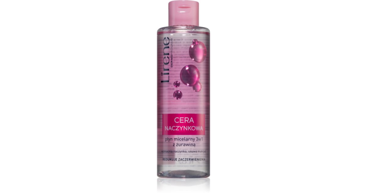 Lirene Redness Micellar Cleansing Water For Sensitive And Reddened Skin