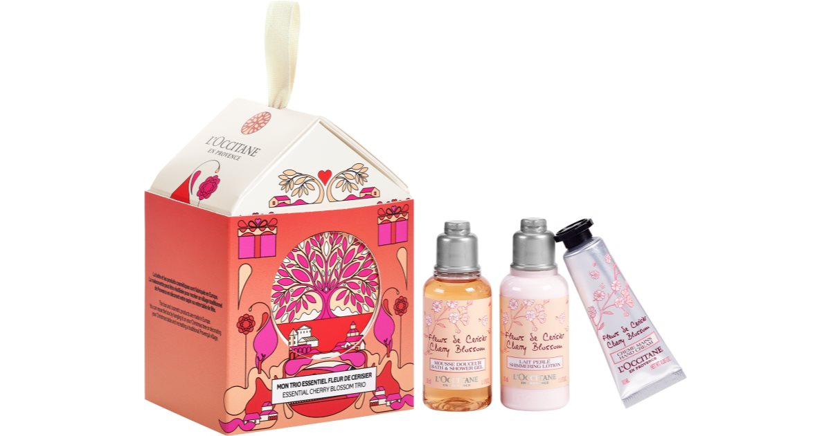 Loccitane Cherry Blossom Ornament Gift Set For The Body Notino Co Uk