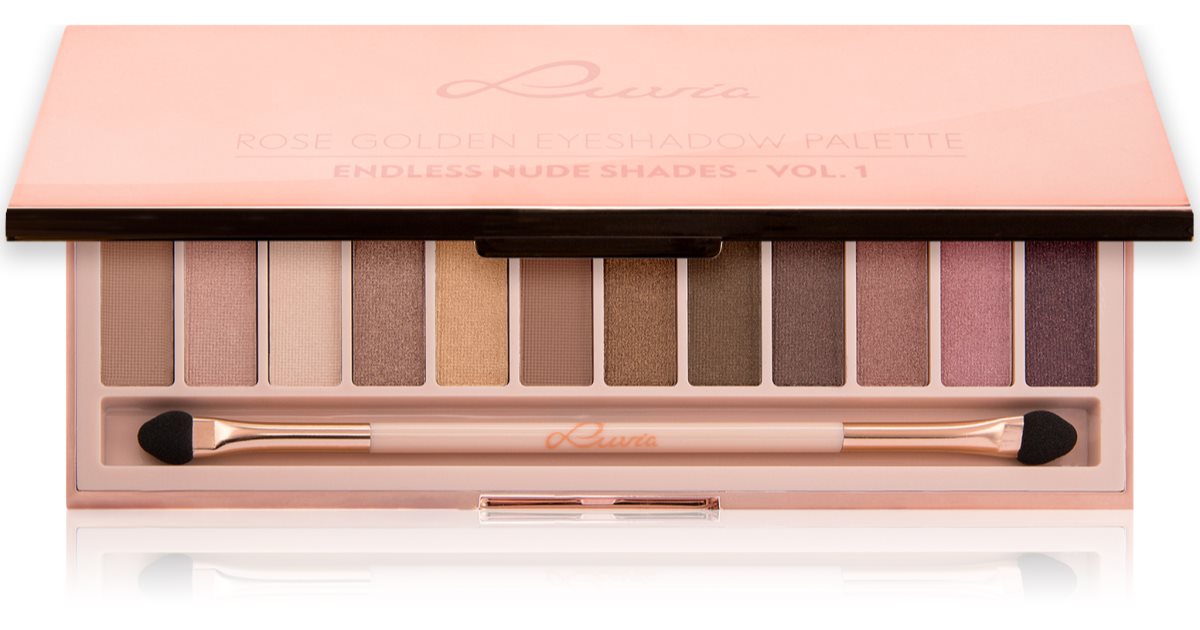 Luvia Cosmetics Endless Nude Shades Paleta Cieni Do Powiek