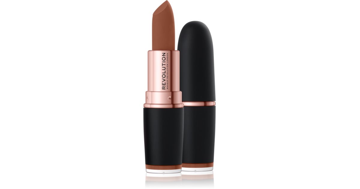 Makeup Revolution Iconic Matte Nude Batom Efeito Matificante