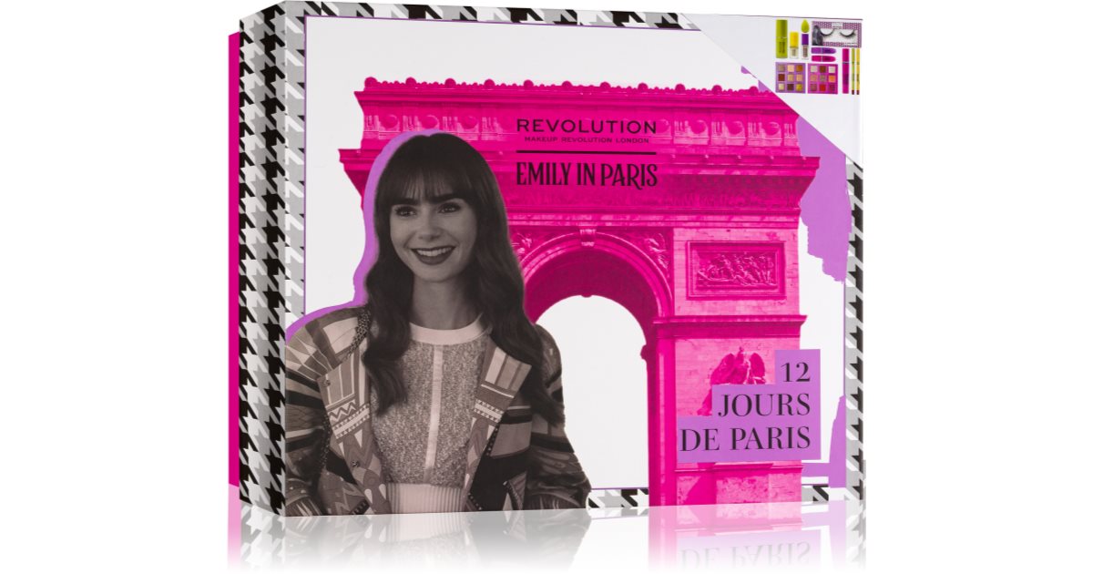 Makeup Revolution X Emily In Paris Kalendarz Adwentowy Days In Paris