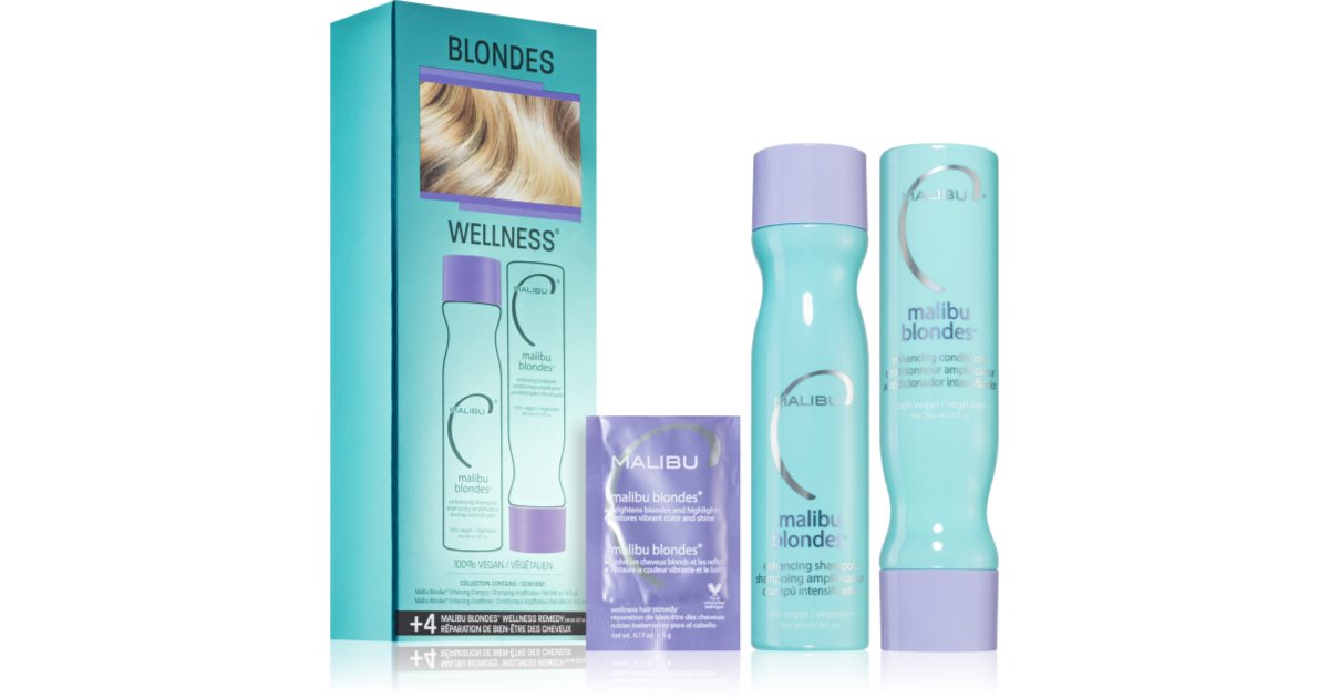 Malibu C Malibu Blondes Collection Set für blonde Haare notino at