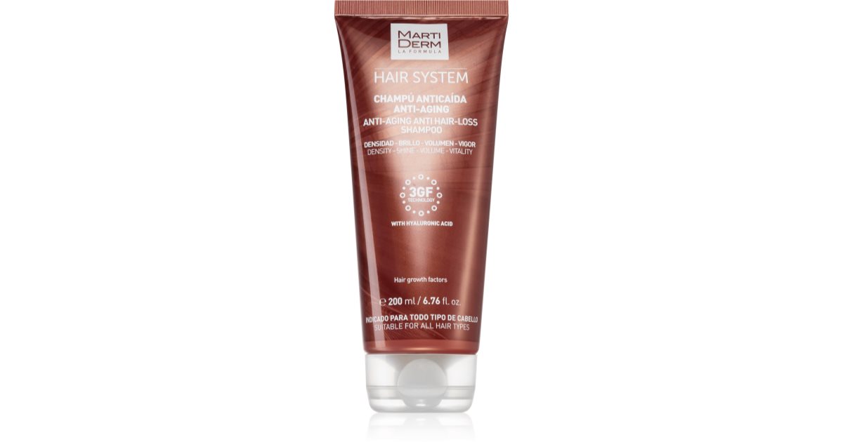 Martiderm Hair System Anti Hair Loss Shampoo Notino Ie