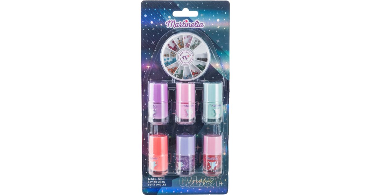 Martinelia Galaxy Dreams Nail Set Zestaw Lakier W Do Paznokci Dla Dzieci