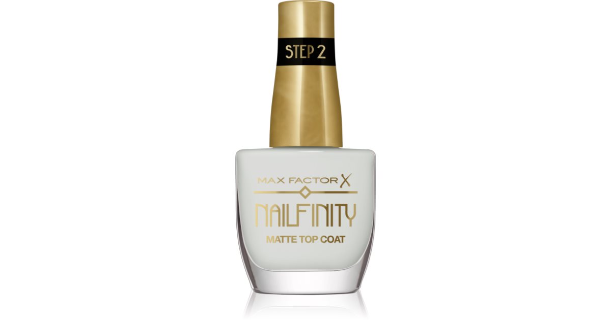 Max Factor Nailfinity Matte Top Coat esmalte de acabado de uñas en gel