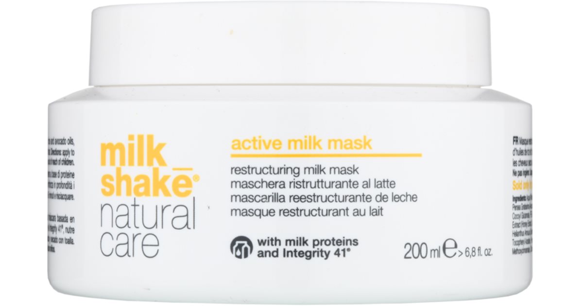 Milk Shake Natural Care Active Milk Active Milk Mask For Dry And