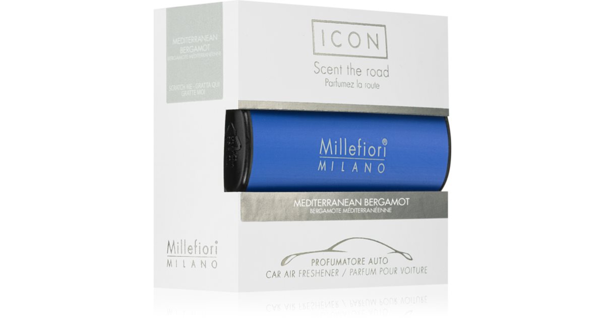 Millefiori Icon Mediterranean Bergamot Deodorante Per Auto Notino It