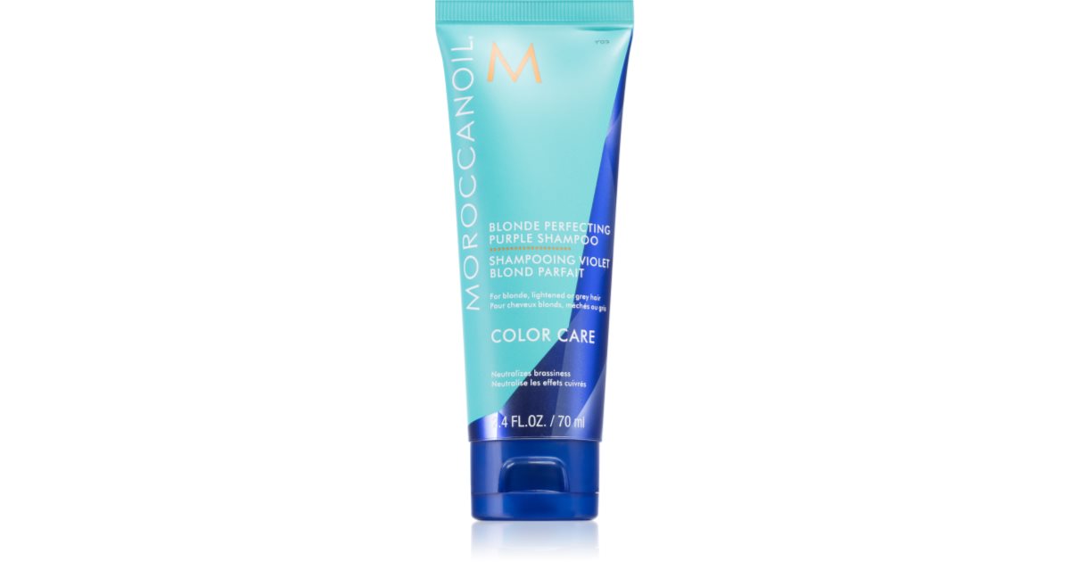 Moroccanoil Color Care Silbershampoo und Tönungsshampoo für blonde