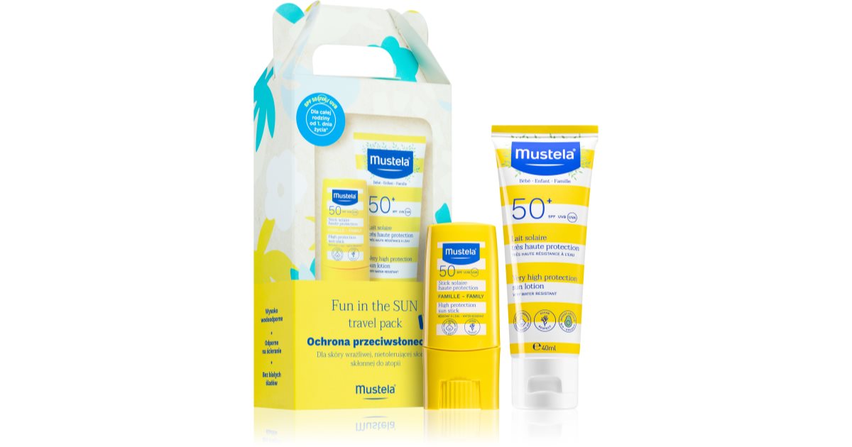 Mustela Sun Fun In The Sun Poklon Set Za Bebe I Djecu Notino Hr