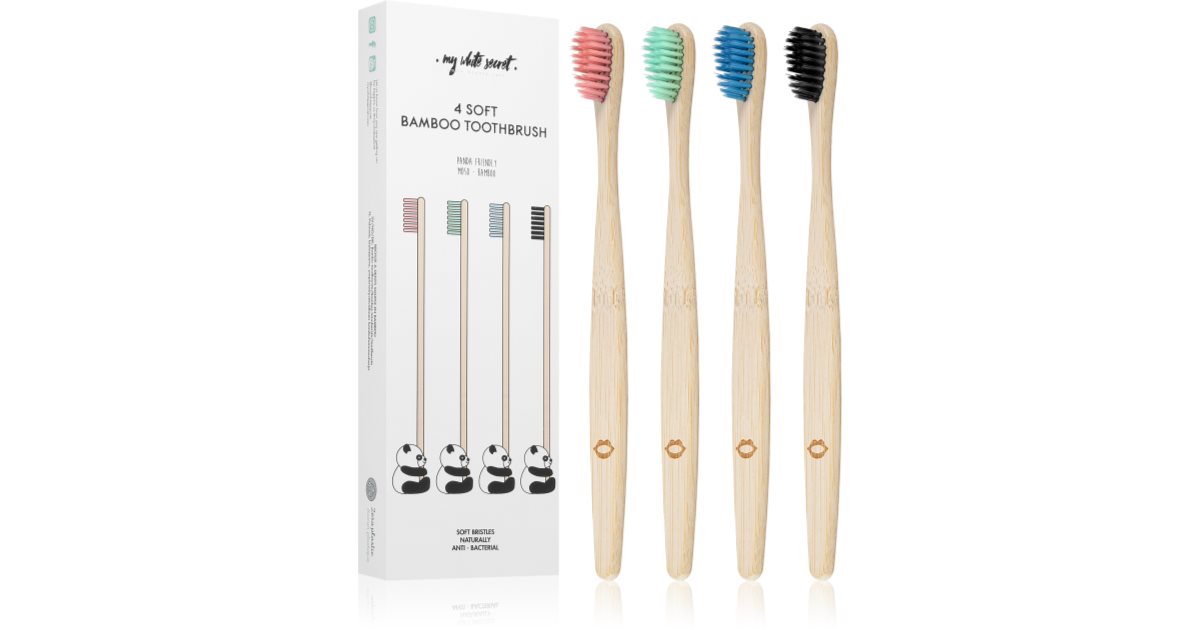 My White Secret Bamboo Toothbrush Bambus Zahnb Rste Notino