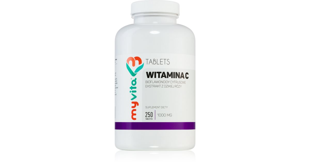 Myvita Witamina C Mg Bioflawonoidy Dzika R A Tabletki Na