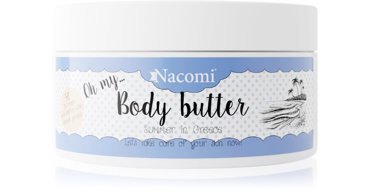 Nacomi Oh My Summer In Greece Nourishing Body Butter Notino Ie