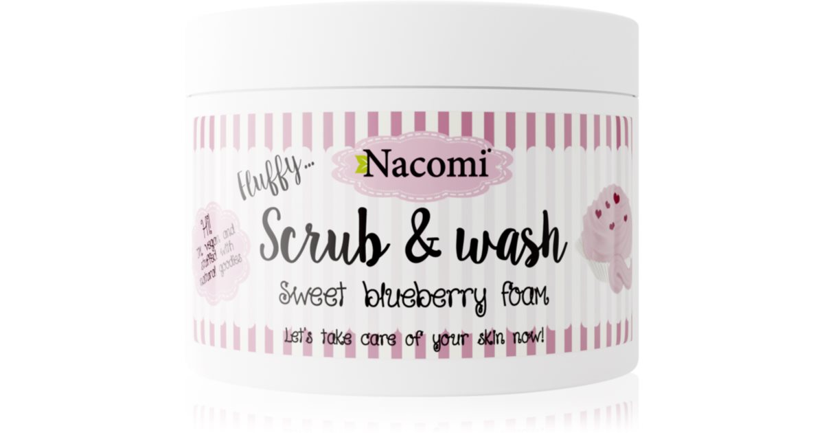 Nacomi Fluffy Sweet Blueberry Foam Peeling Corporal Notino Pt