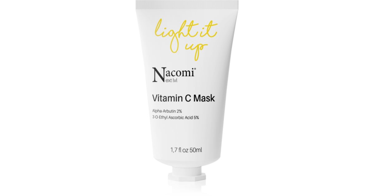 Nacomi Next Level Light It Up Mascarilla Iluminadora Con Vitamina C