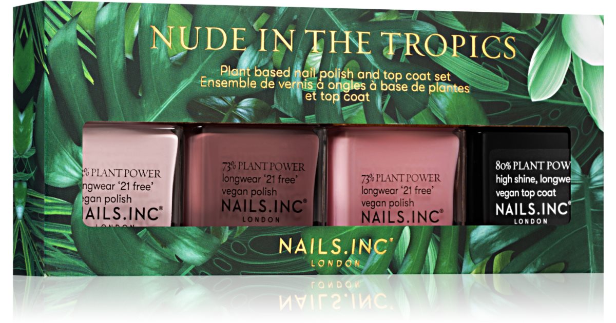 Nails Inc Nude In Thetropics Zestaw Upominkowy Do Paznokci