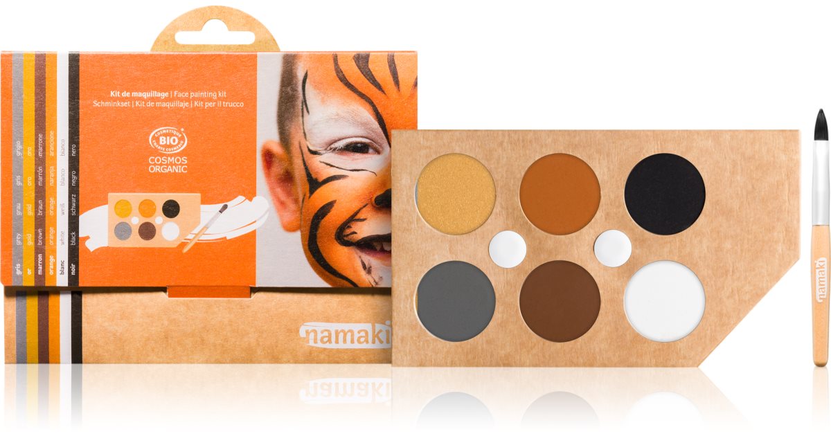 Namaki Color Face Painting Kit Wild Life Face Σετ για παιδιά notino gr