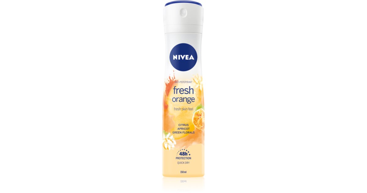 Nivea Fresh Blends Orange Spray Anti Transpirant Notino Be