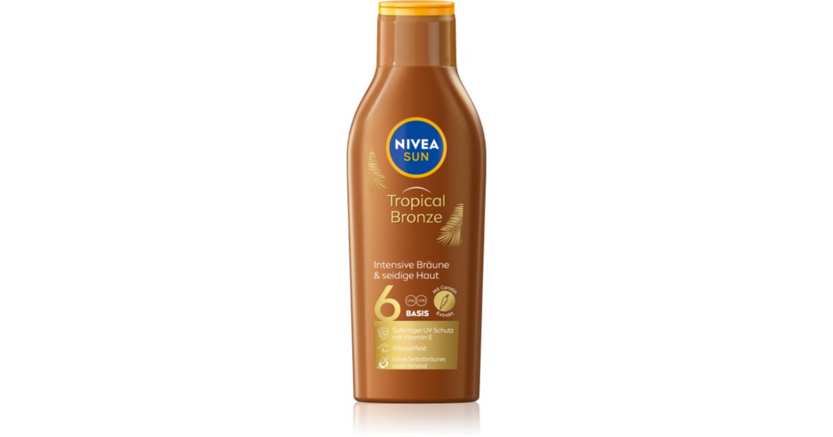 NIVEA SUN Tropical Bronze Sonnenschutz für den Körper notino de