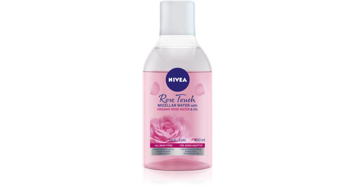 NIVEA Rose Touch água micelar bifásica notino pt