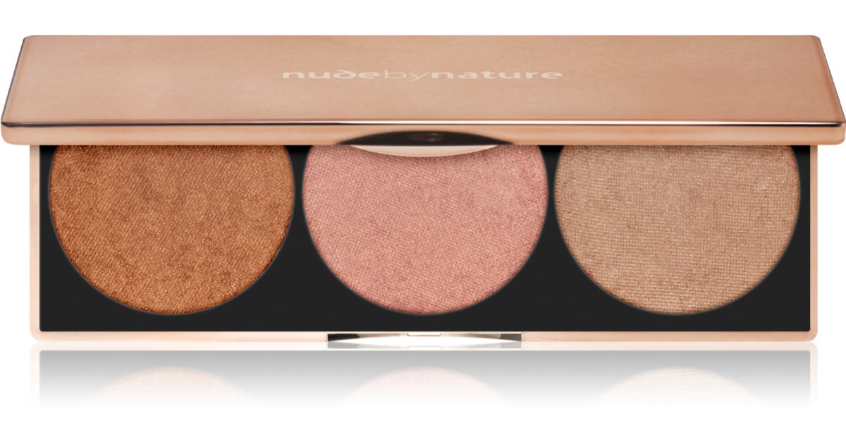 Nude By Nature Highlight Palette Palette Illuminatrice Notino Fr