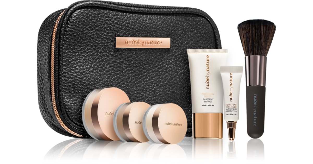 Nude By Nature Complexion Essentials Starter Kit Coffret W Ivory Para